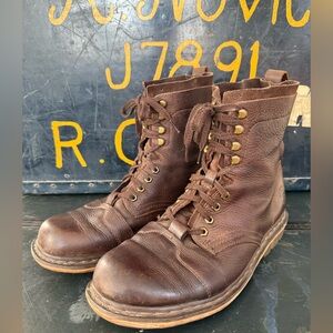 Dr. Martens Brown Leather Men's Boots